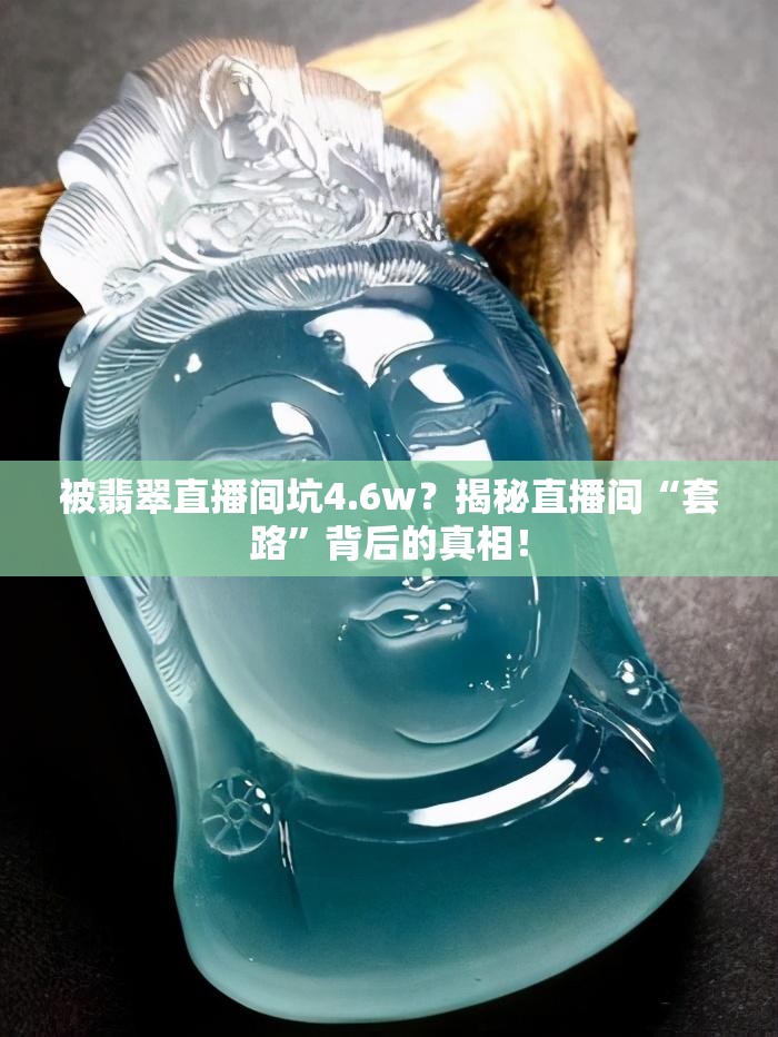 被翡翠直播间坑4.6w