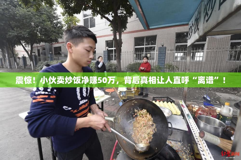 小伙卖炒饭净赚50万